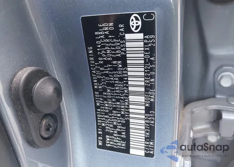 2021 Toyota Corolla Le from USA, damaged, VIN 5YFEPMAE7MP214885